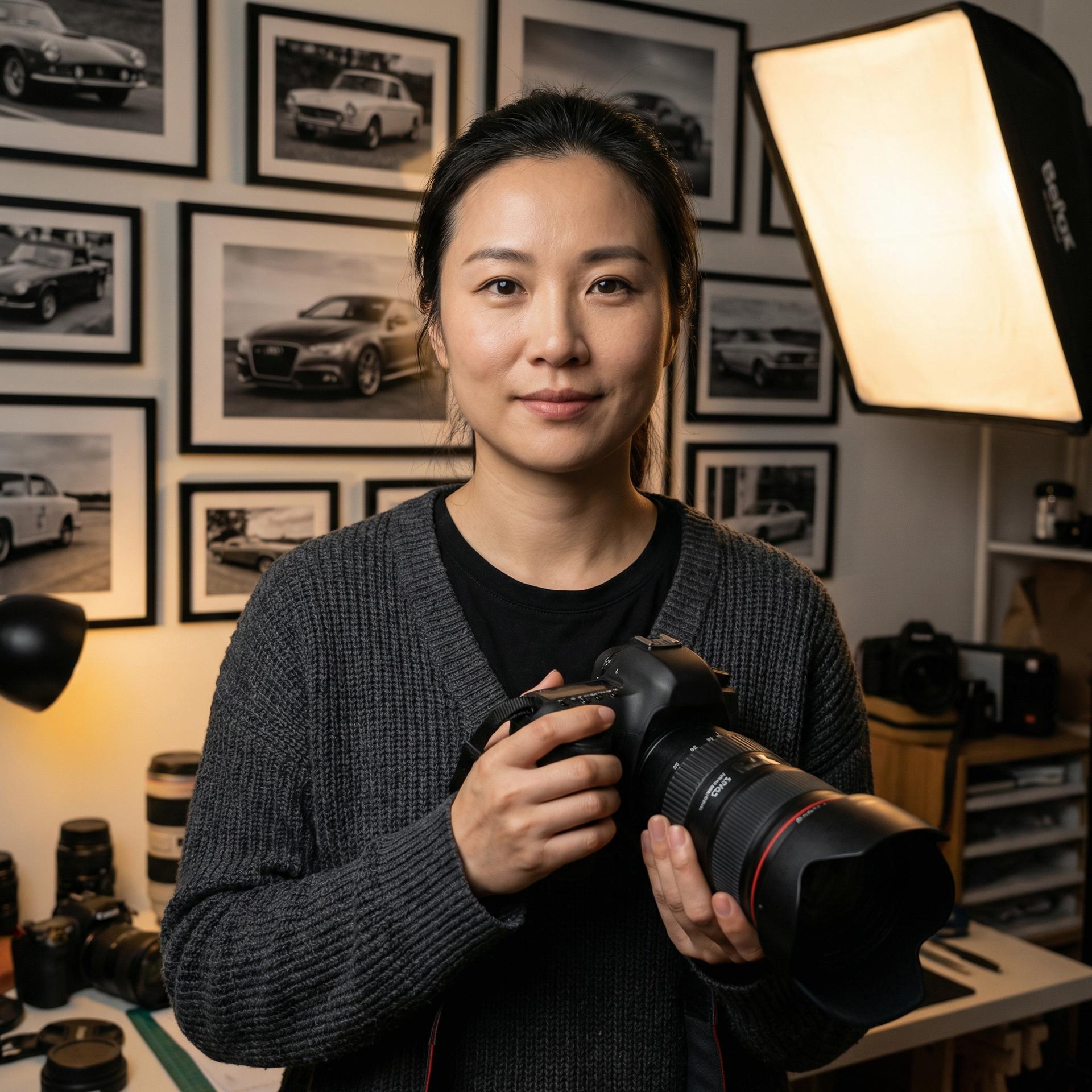 高清视频汽车摄影总监林晓彤