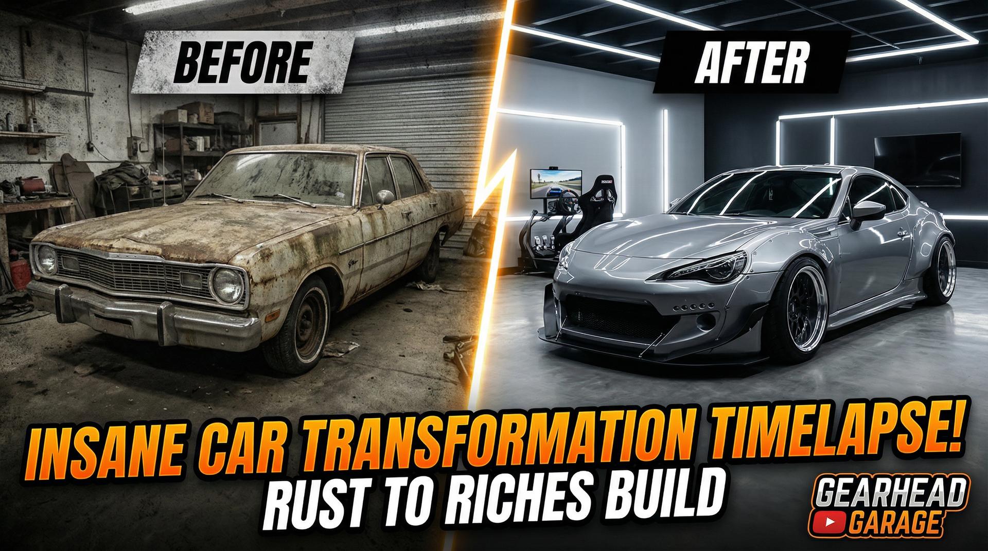 高清视频视频：GT-R宽体改装全纪录